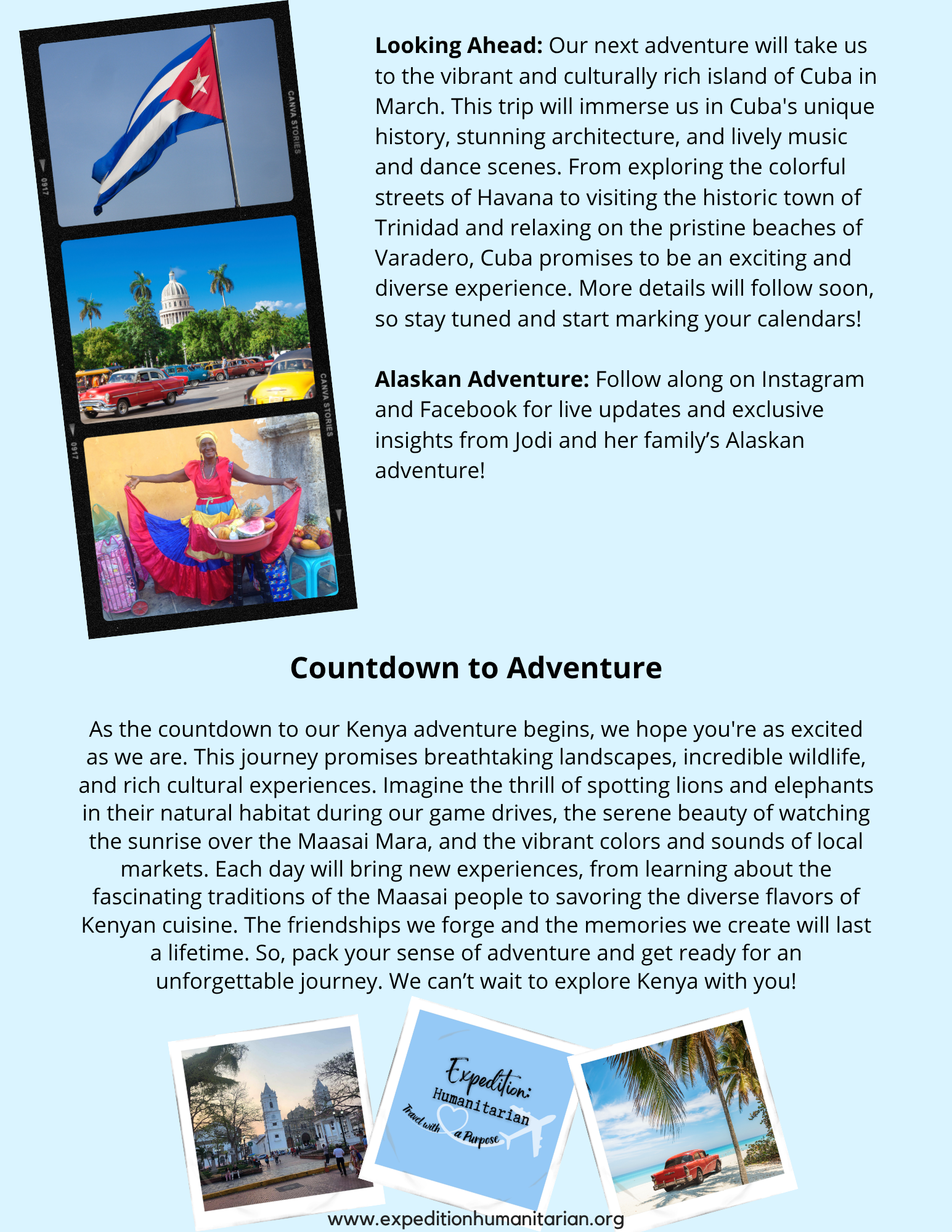 Expedition: Humanitarian June 2024 Blog — page 2