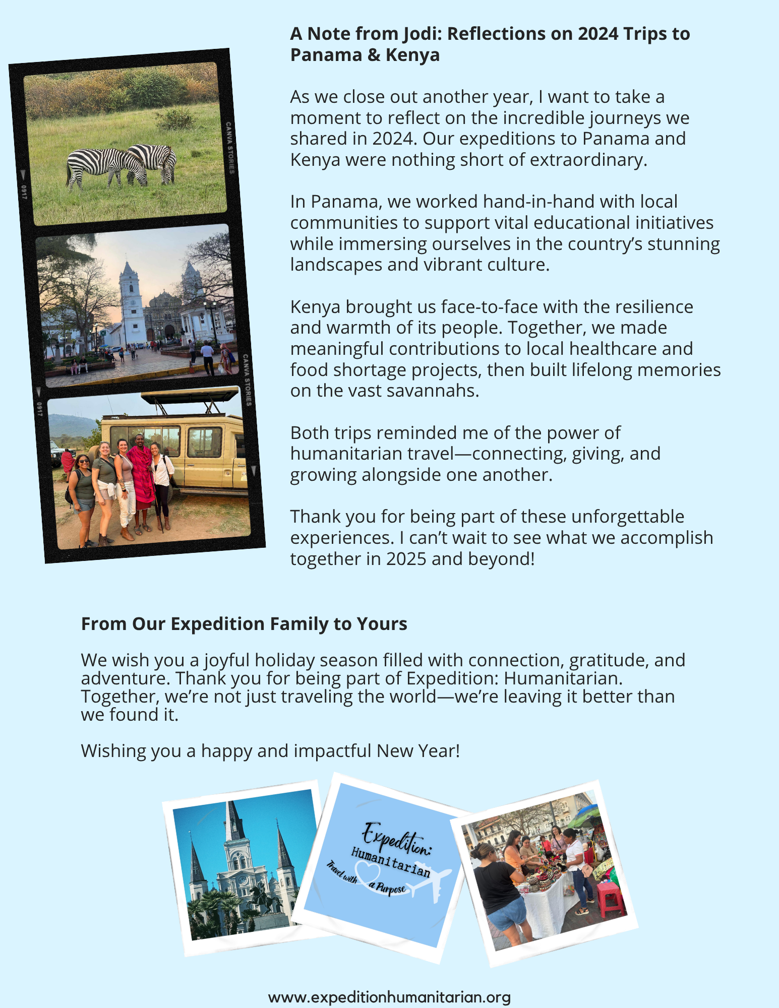 The December Expedition: Humanitarian Newsletter — page 3