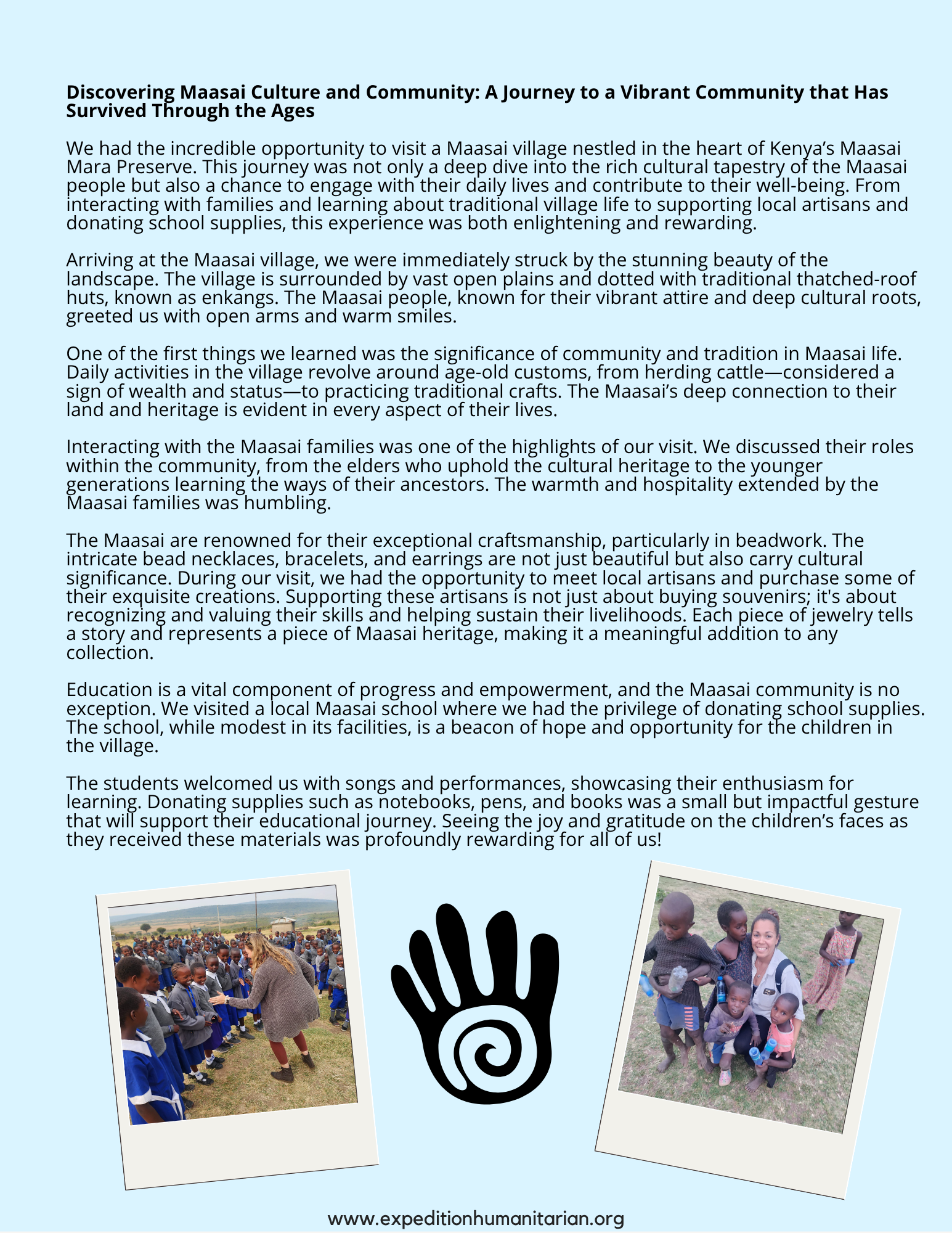 The Expedition: Humanitarian July 2024 Blog — page 3