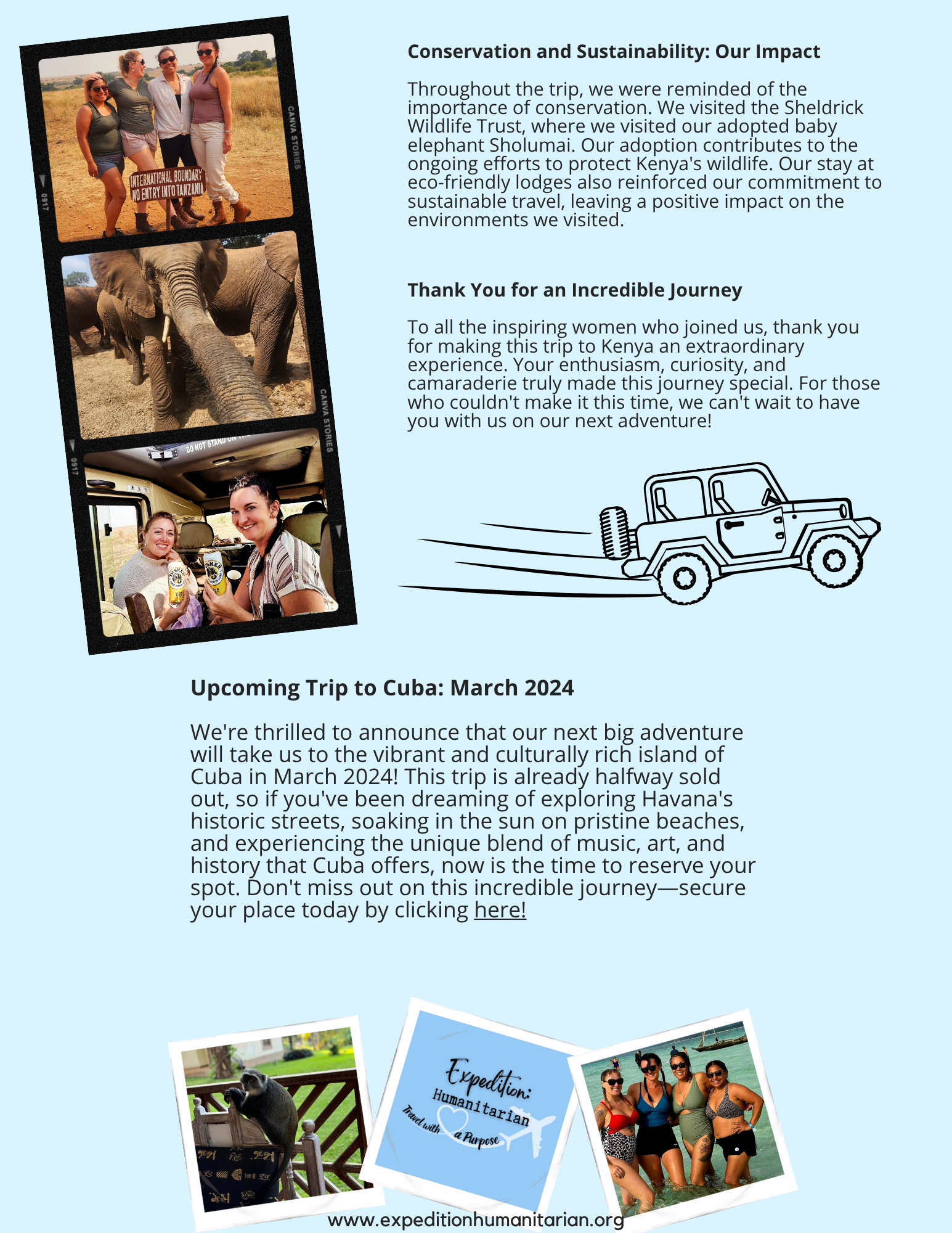 The Expedition: Humanitarian July 2024 Blog — page 4
