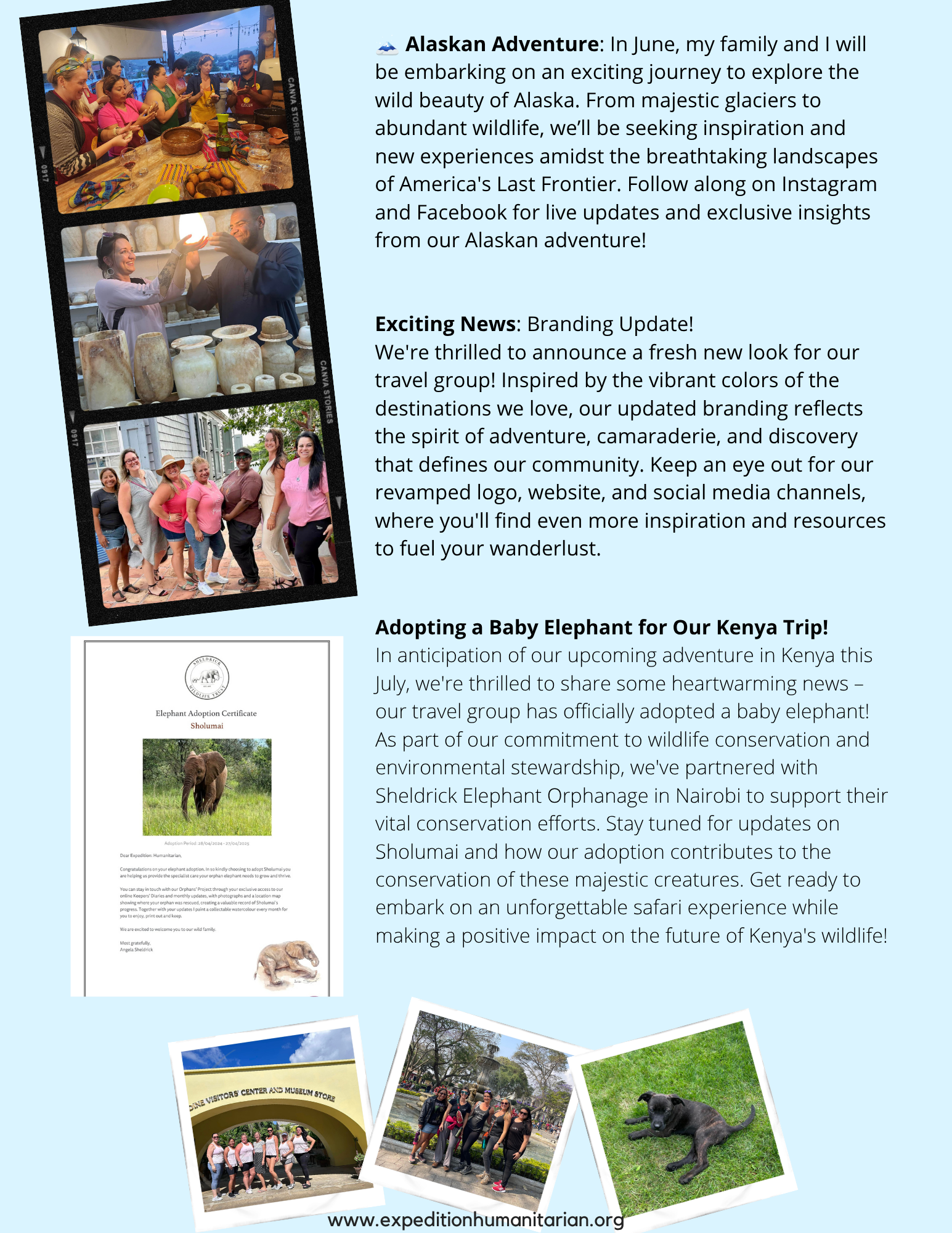 The Expedition: Humanitarian May 2024 Blog — page 2