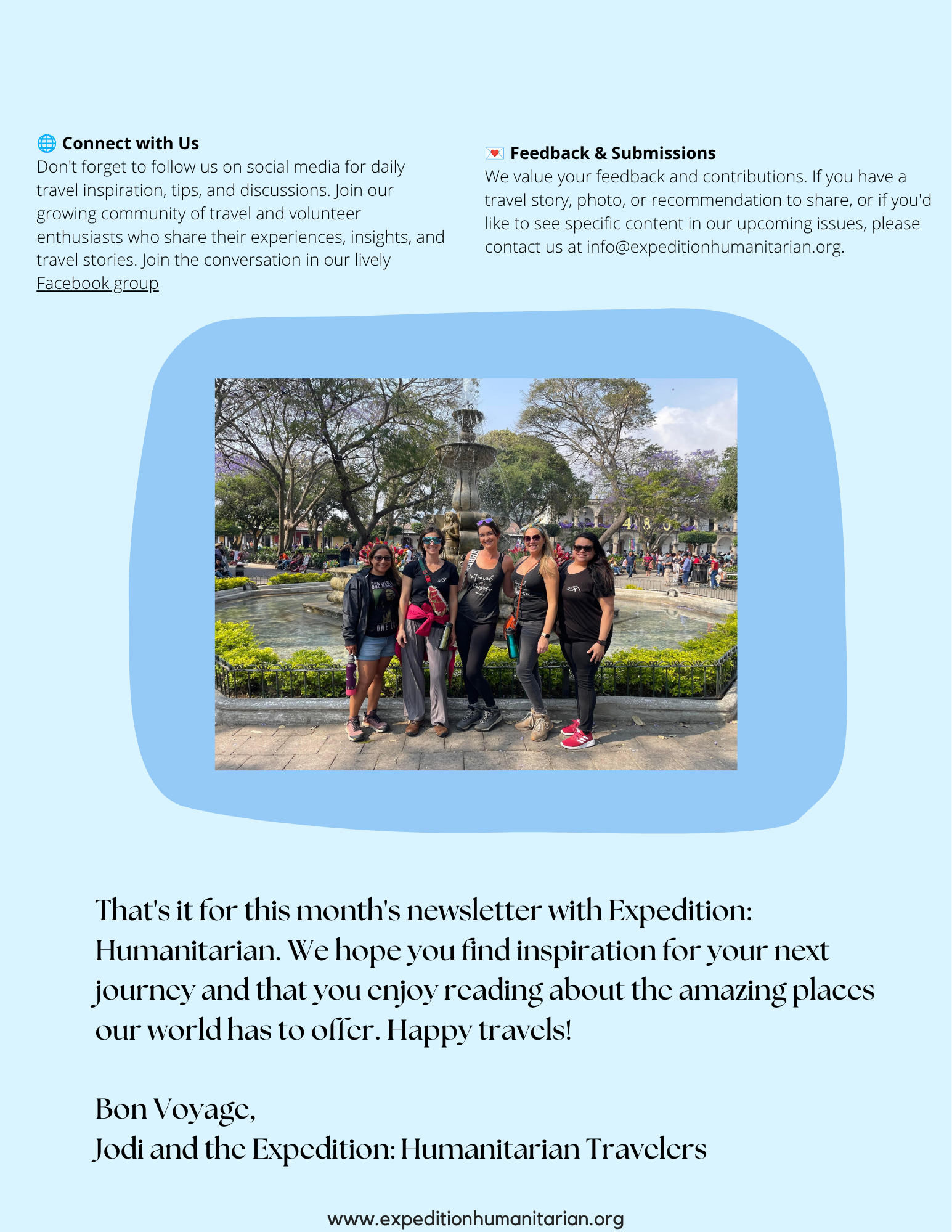 The Expedition: Humanitarian November Newsletter — page 3