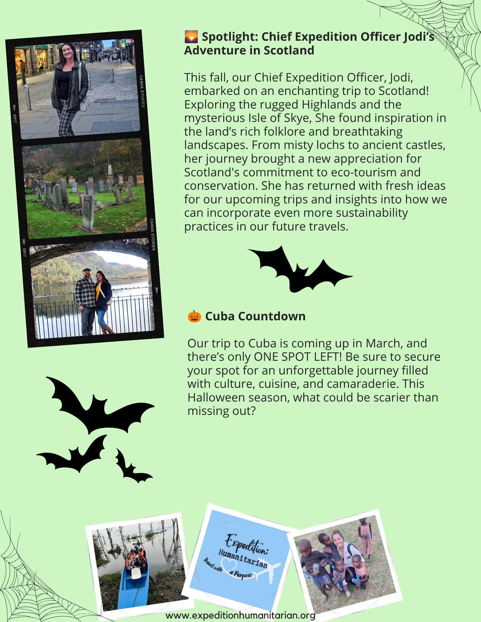 The ~Spooky~ October Expedition: Humanitarian Blog — page 2